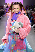 Load image into Gallery viewer, HELLO KITTY X LEAFXIA Long Down Feather Jacket