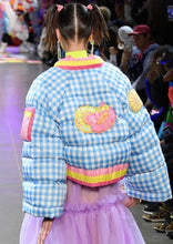 Load image into Gallery viewer, Hello Kitty x LEAFXIA Raglan Feather down Jacket