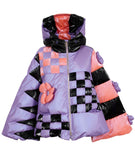 Padded Down feather Cape Jacket