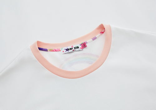 Panda T-shirt Rainbow Midi dress
