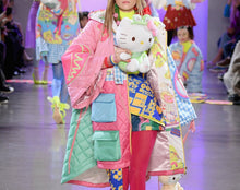 Load image into Gallery viewer, Hello kitty X LEAFXIA Padded Cape Coat