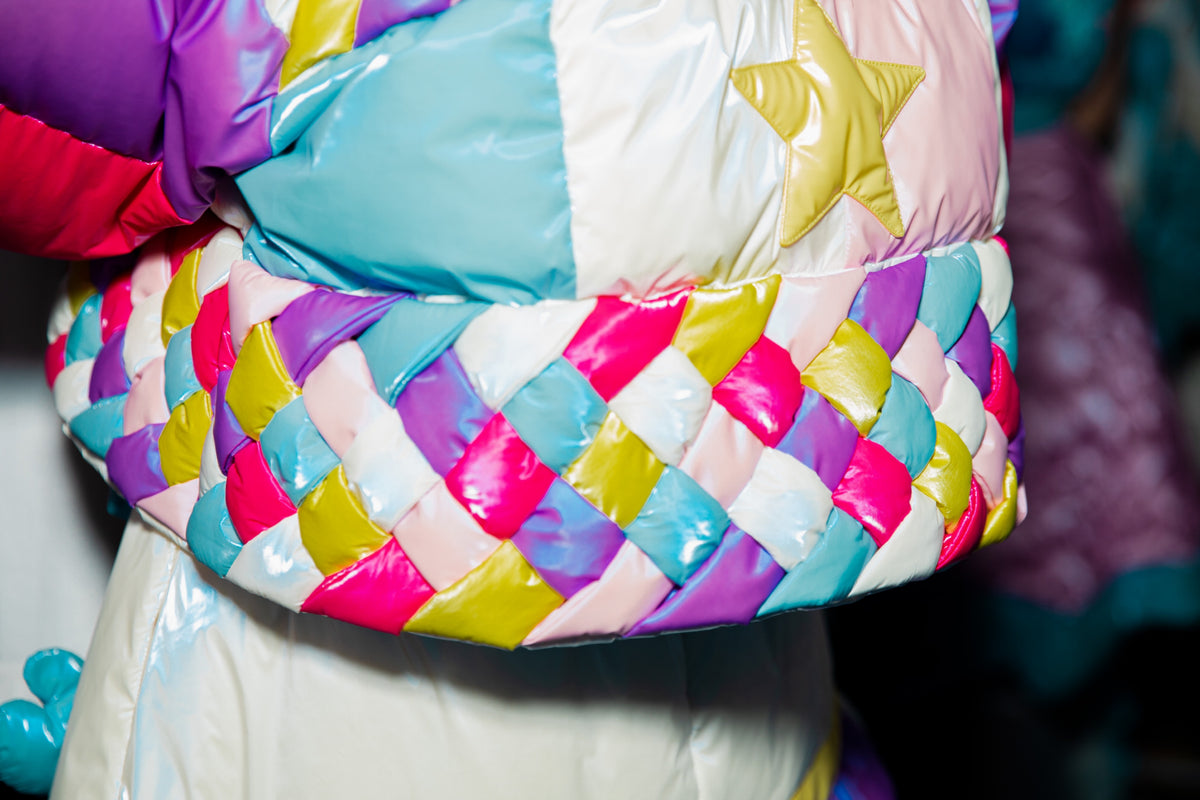 BEAR HEART LUMINOUS DOWN JACKET main image 1