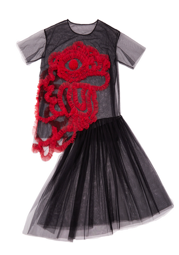 Unsymmetrical Dragon Mesh Top