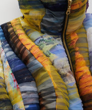 Load image into Gallery viewer, Shangri-la print Gauze Padded jacket