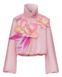 Handmade Floral padded jacket