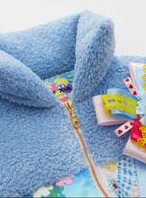 Load image into Gallery viewer, Toy Print Corsage Padded Down Jacket