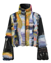 Load image into Gallery viewer, Shangri-la print Gauze Padded jacket