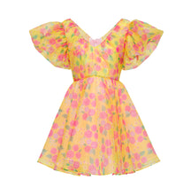 Load image into Gallery viewer, Yellow Roses Midi Dress