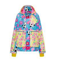 Load image into Gallery viewer, Floral Snow Jacket