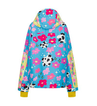 Load image into Gallery viewer, Floral Snow Jacket