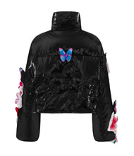 Load image into Gallery viewer, Floral Butterfly  Padded Jacket