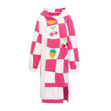 Load image into Gallery viewer, Strawberry Milk Hoodie Dress