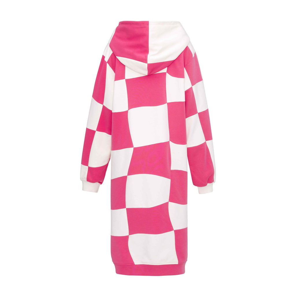 Strawberry Milk Hoodie Dress