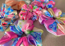 Load image into Gallery viewer, Rose Silk Large Scrunchie