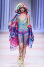 Load image into Gallery viewer, Organza Cape coat