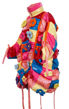 Load image into Gallery viewer, Floral Padded Long Down feather Jacket