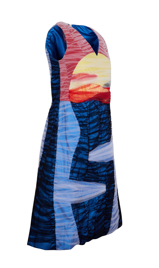 Sunset Padded Dress