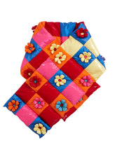 Load image into Gallery viewer, Flower Patch Feather-down Padded Scarf