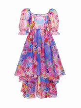 Load image into Gallery viewer, Blue Roses Maxi Dress