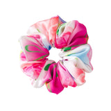 Rose Silk Large Scrunchie