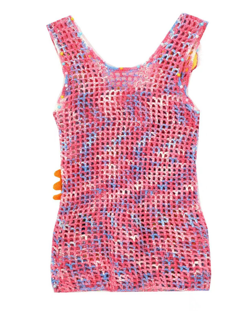 Rainbow Crochet Vest