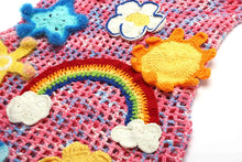 Load image into Gallery viewer, Rainbow Crochet Vest