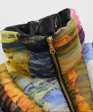 Load image into Gallery viewer, Shangri-la print Gauze Padded jacket