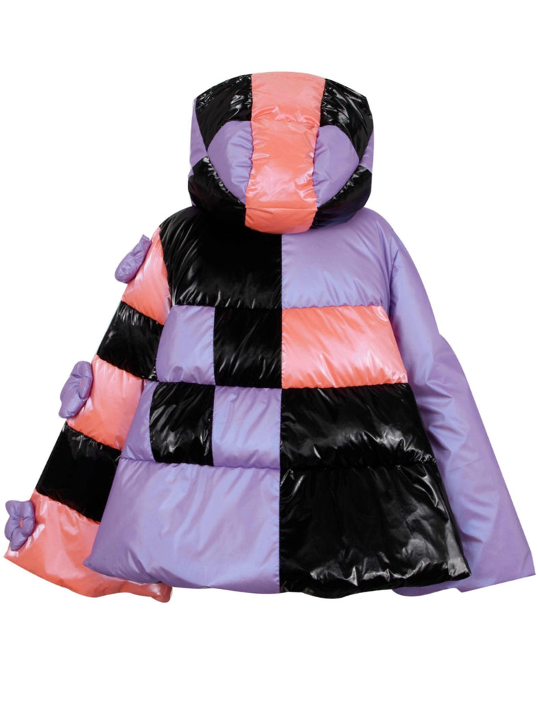 Padded Down feather Cape Jacket