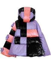 Load image into Gallery viewer, Padded Down feather Cape Jacket