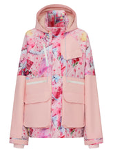 Load image into Gallery viewer, Collage Print Snow Cotton Padded Jacket